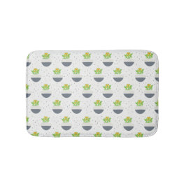 Tapete De Banheiro Suculent Kalanchoe Plant Mãe Patterno