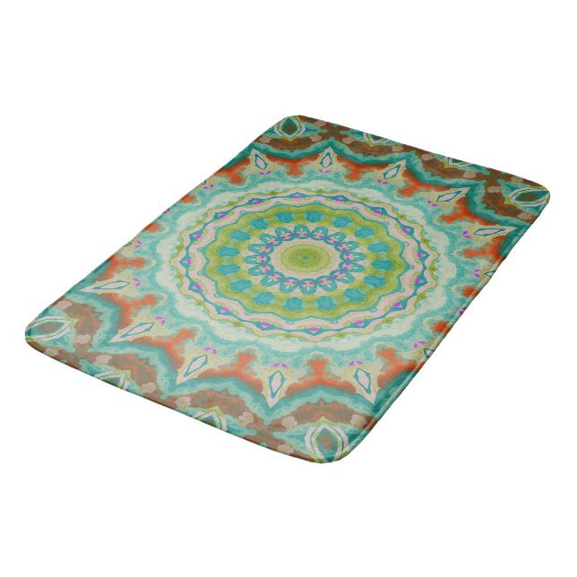 Tapete De Banheiro Sudoeste de Mandala 2 (Angulado)