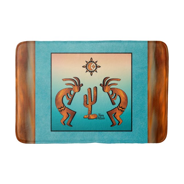 Tapete De Banheiro Sudoeste Kokopelli Bath Mat (Frente)