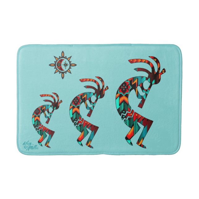 Tapete De Banheiro Sudoeste Kokopelli Bath Mat (Frente)