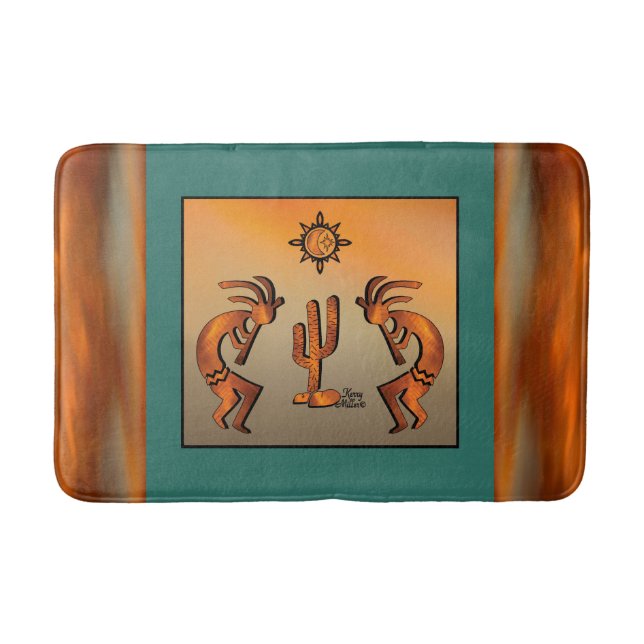 Tapete De Banheiro Sudoeste Kokopelli Bath Mat (Frente)