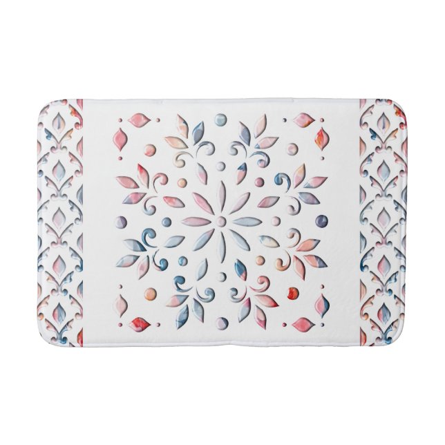 Tapete De Banheiro Summer Floral (Frente)