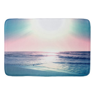 Tapete De Banheiro Summer Sea Sunset Tropical Beach Photo