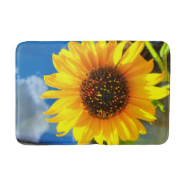 Tapete De Banheiro Sunflower Bath Mat