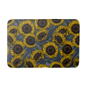 Tapete De Banheiro Sunflower field 2