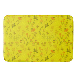 Tapete De Banheiro Sunny Meadow Flowers