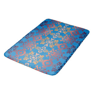 Tapete De Banheiro Sunrise sobre Blue Sky Royal Damask