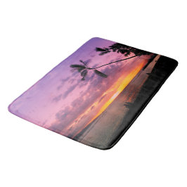 Tapete De Banheiro Sunset tropical