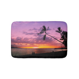 Tapete De Banheiro Sunset tropical