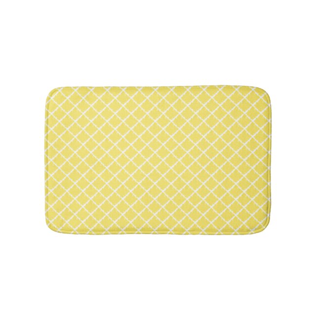 Tapete De Banheiro Sunshine Yellow Pattern (frente)