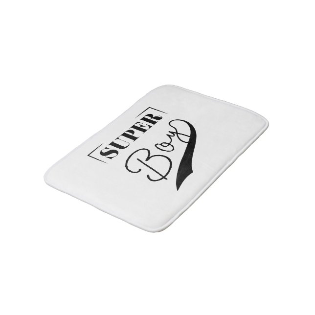 Tapete De Banheiro Super Boy (Angulado)