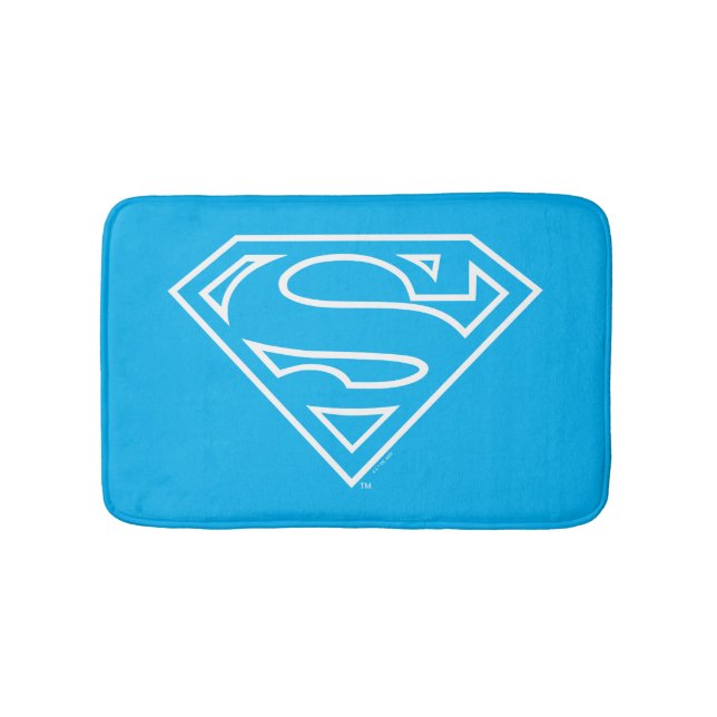 Tapete De Banheiro Supergirl Outline S-Shield (frente)