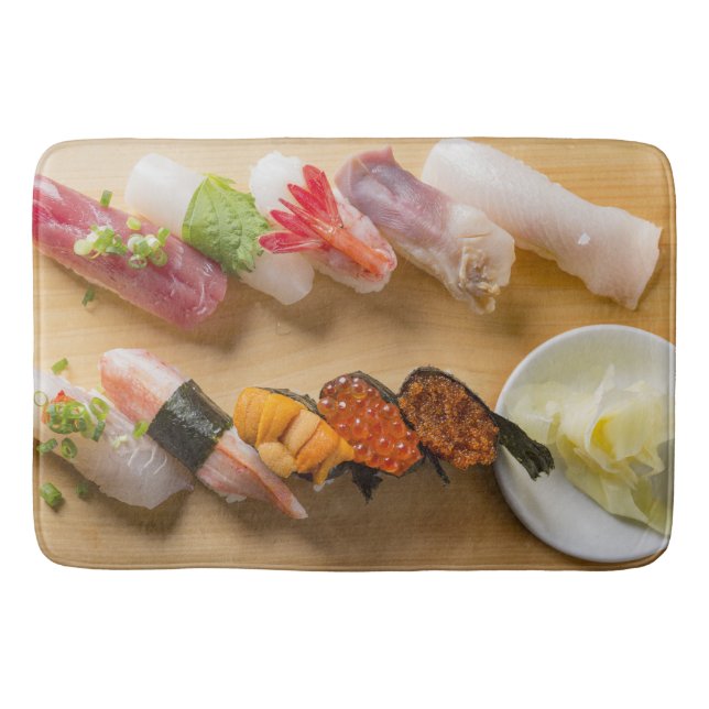 Tapete De Banheiro Sushi Arc Bath Mat – SUSHIMI Collection (Frente)