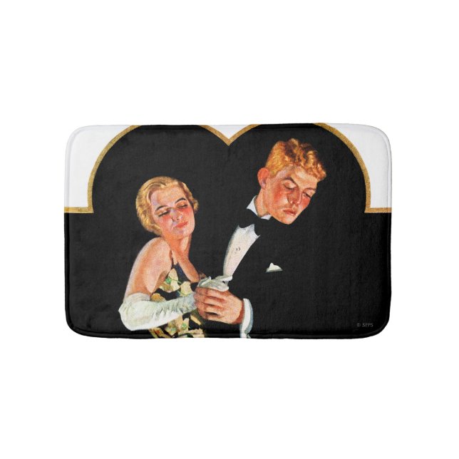 Tapete De Banheiro Suspender Perdido (frente)