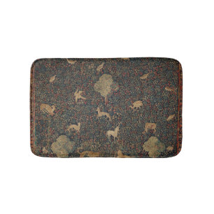 Tapete De Banheiro Taleurs de milefleurs com animais