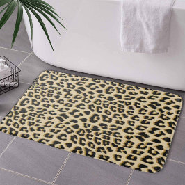 Tapete De Banheiro Tan Leopard Print