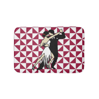 Tapete De Banheiro Tango Dancers