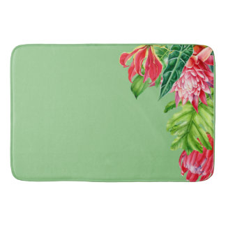 Tapete De Banheiro Tapis de bain Tropical