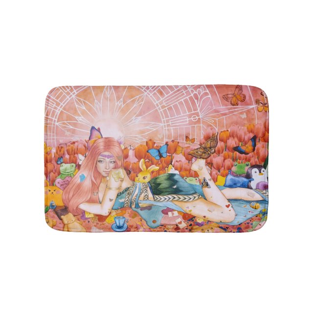 Tapete De Banheiro Tarde (frente)