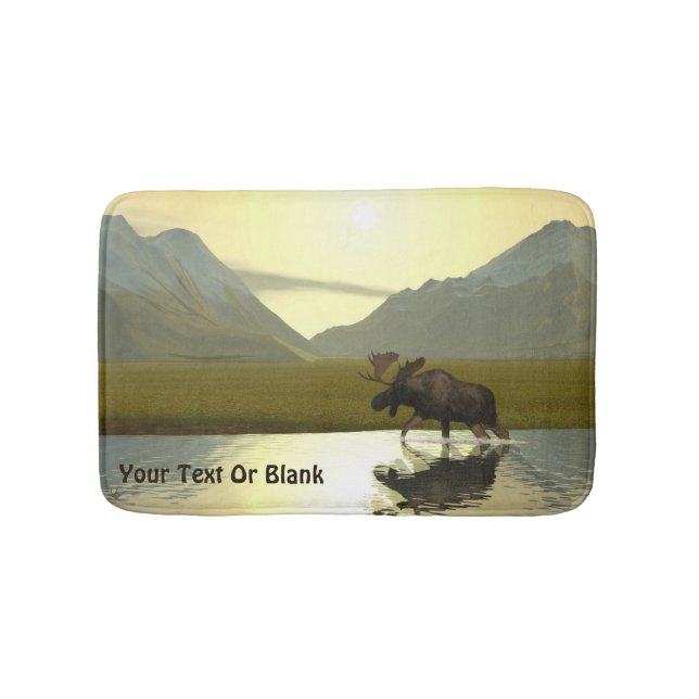 Tapete De Banheiro Tarde Moose (frente)