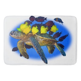 TAPETE DE BANHEIRO TARTARUGA DE MAR POR EKLEKTIX