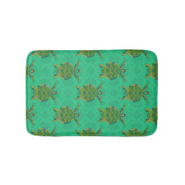 Tapete De Banheiro Tartaruga-do-mar Aquamarina Bath Mat