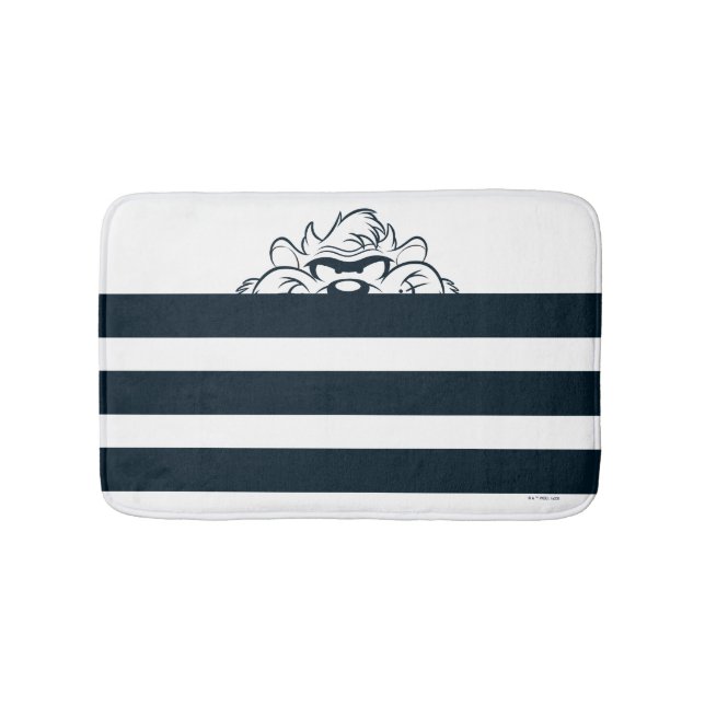 Tapete De Banheiro TAZ™ Ocultando em faixas (frente)