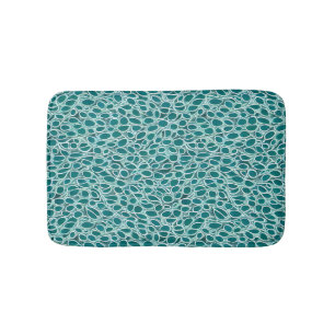 Tapete De Banheiro Teal Fusion Bath Mat