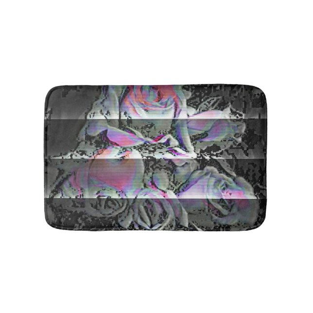 Tapete De Banheiro Techno Bouquet  (frente)