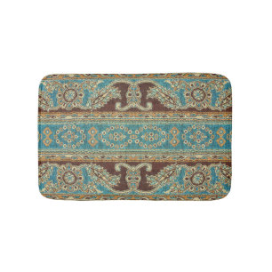 Tapete De Banheiro Tecido Árabe Paisley Oriental Design