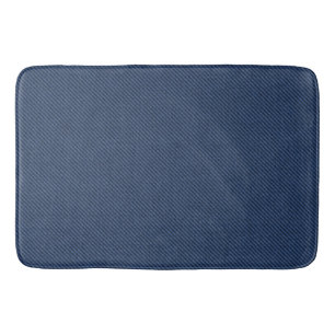 Tapete De Banheiro Tecido Jeans azuis