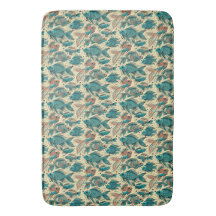 Tecido no padrão de peixe vibrante colorido