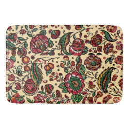 Tapete De Banheiro Tecido Vintage Indian Cotton Chintz