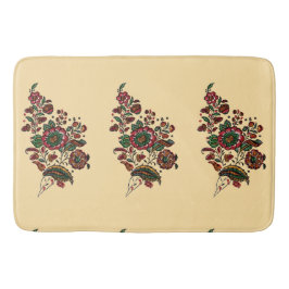 Tapete De Banheiro Tecido Vintage Indian Cotton Chintz