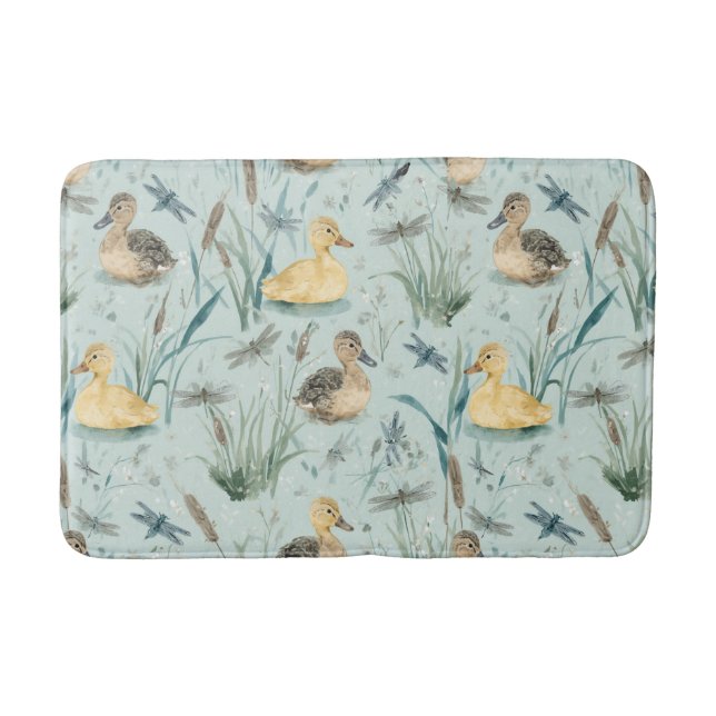 Tapete De Banheiro Tema Pato Bebê  (Frente)