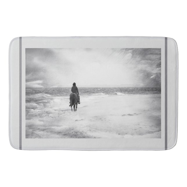 Tapete De Banheiro Tempos Tempestuosos - (Frente)