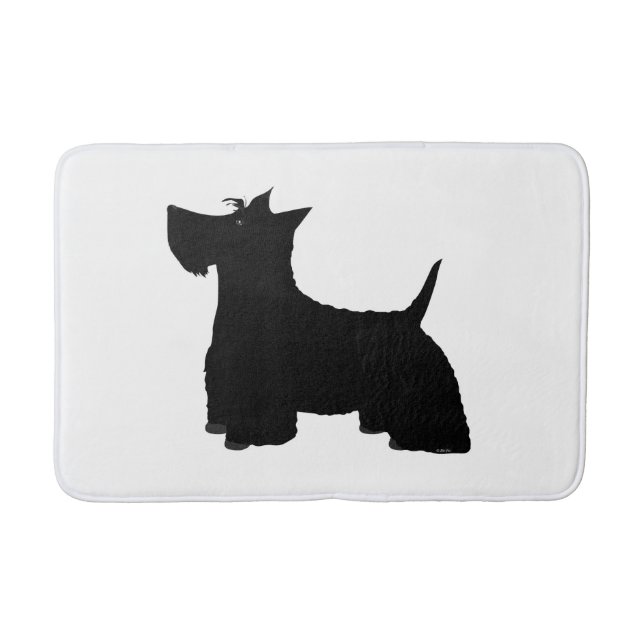 Tapete De Banheiro Terrier Bathmat escocês (Frente)