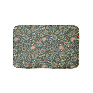Tapete De Banheiro Teste padrão 3 de Paisley