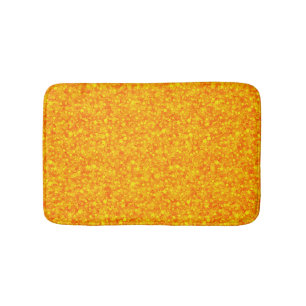 Tapete De Banheiro Teste padrão alaranjado do brilho e dos Sparkles