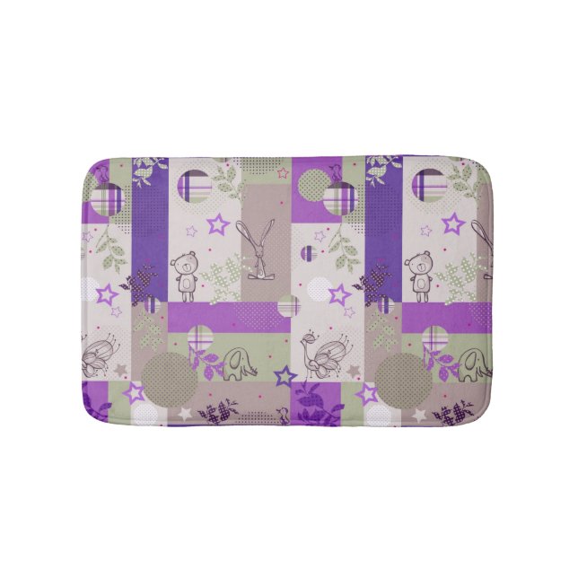 Tapete De Banheiro Teste padrão da edredão do bebê (frente)