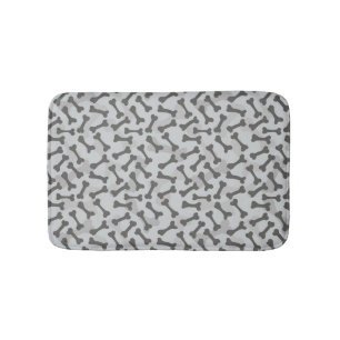 Tapete De Banheiro Teste padrão da textura do osso Greyscale