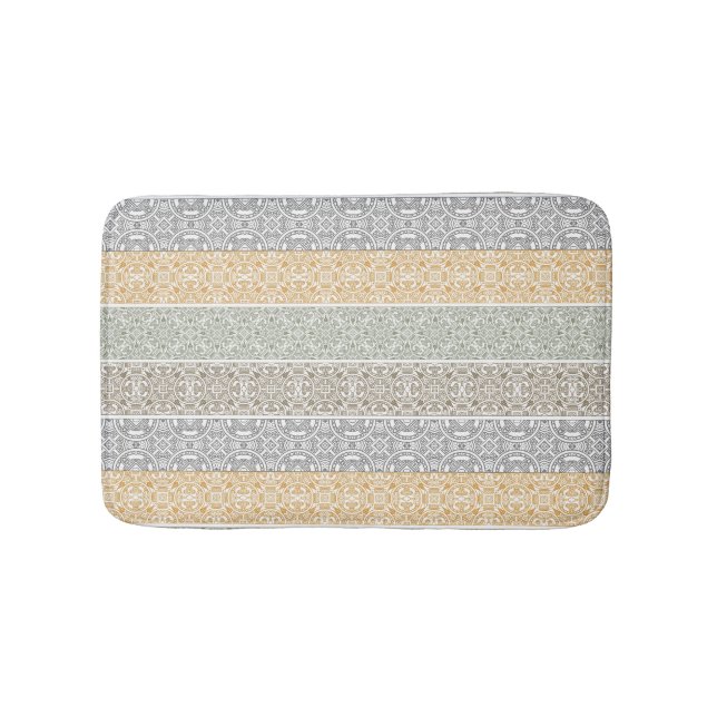 Tapete De Banheiro Teste padrão decorativo (frente)