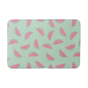Tapete De Banheiro Teste padrão do Splatter da pintura da fruta