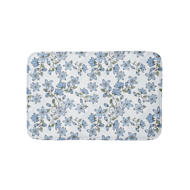 Tapete De Banheiro Teste padrão floral 2 2 (frente)