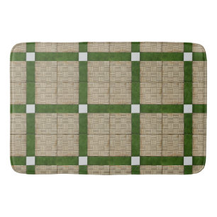 Tapete De Banheiro Teste padrão mediterrâneo cerâmico dos azulejos