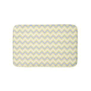 Tapete De Banheiro Teste padrão Pastel de Chevron