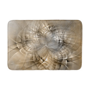 Tapete De Banheiro Textura de Arte Fractal Moderna Abstrata Tons da T