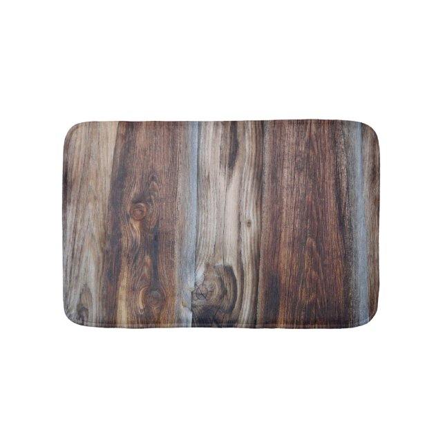 Tapete De Banheiro Textura de madeira velha resistida da parede (frente)