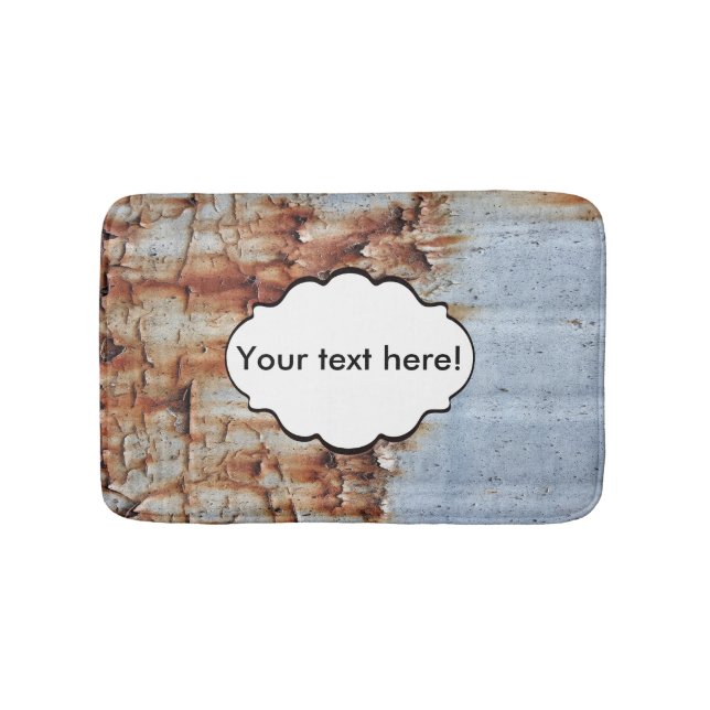 Tapete De Banheiro Textura de pintura a descascar (frente)