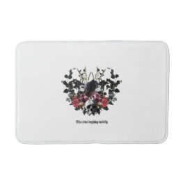 Tapete De Banheiro The Crow Laughing Awfully